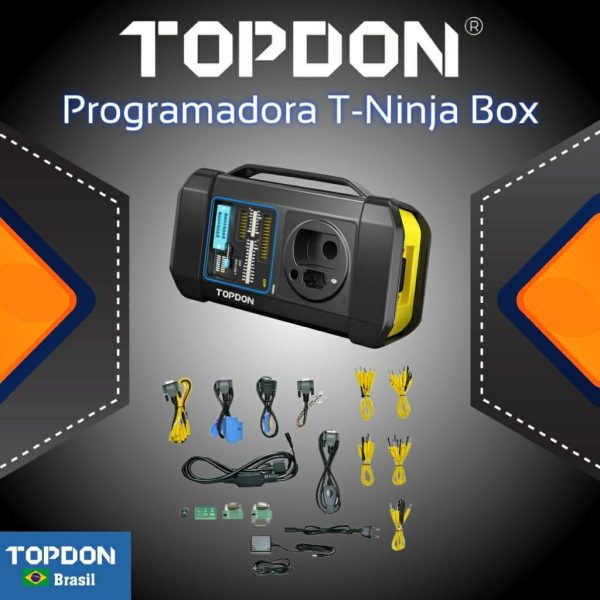 Programadora T-Ninja Box - Top Don Brasil - Diagnóstico Automotivo